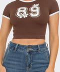 Numbers Croptop