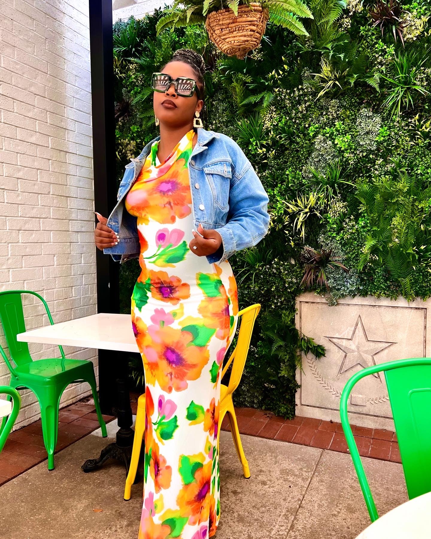 Sherbet Floral Maxi Dress