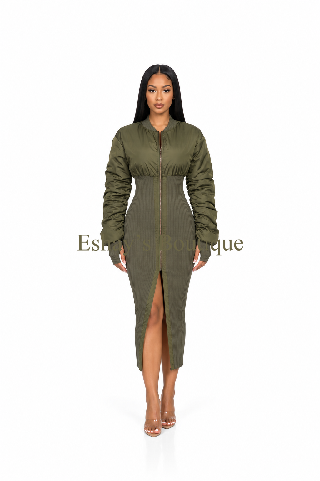Rambo Utility Puffer Dress