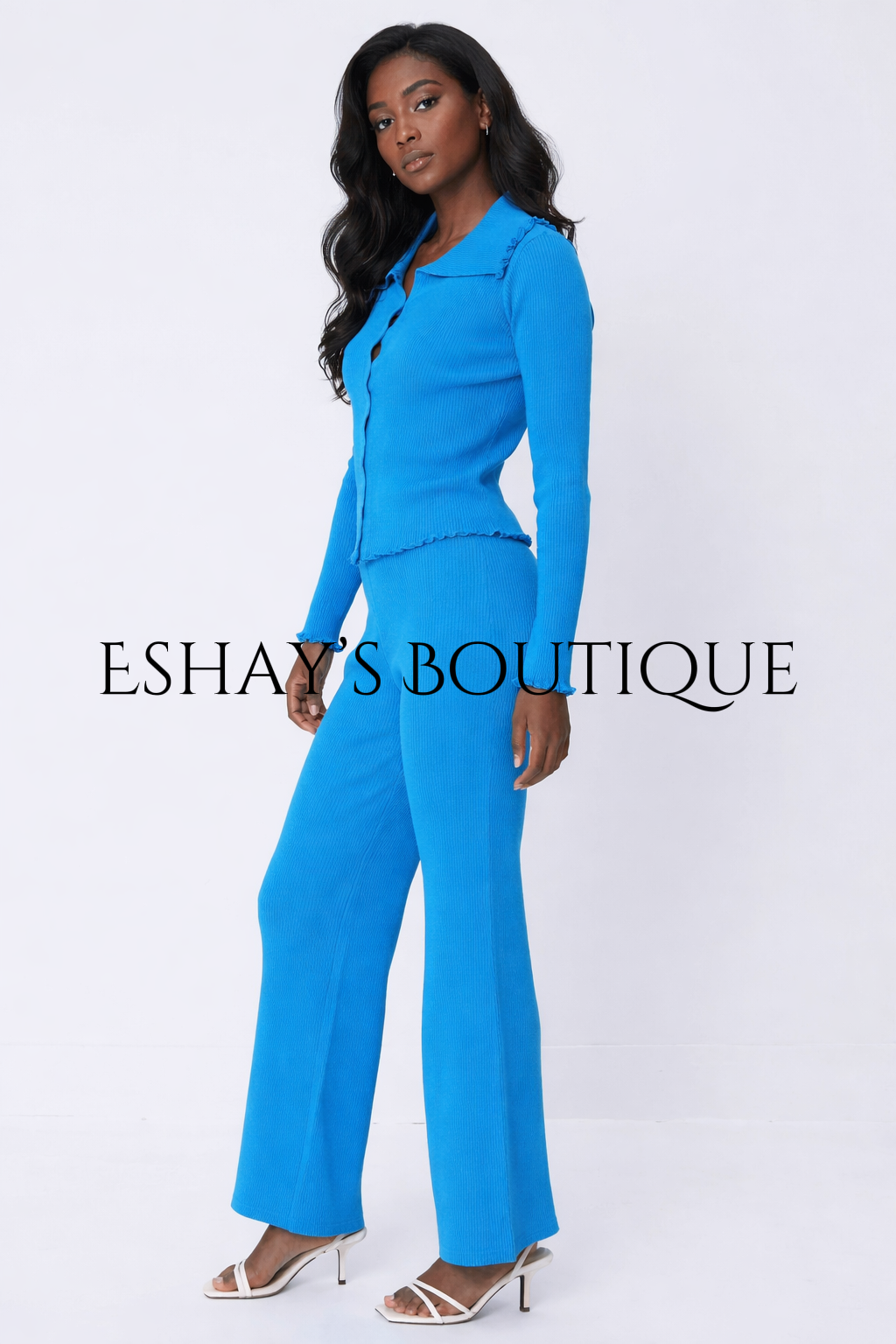 Blueberry Knit Set