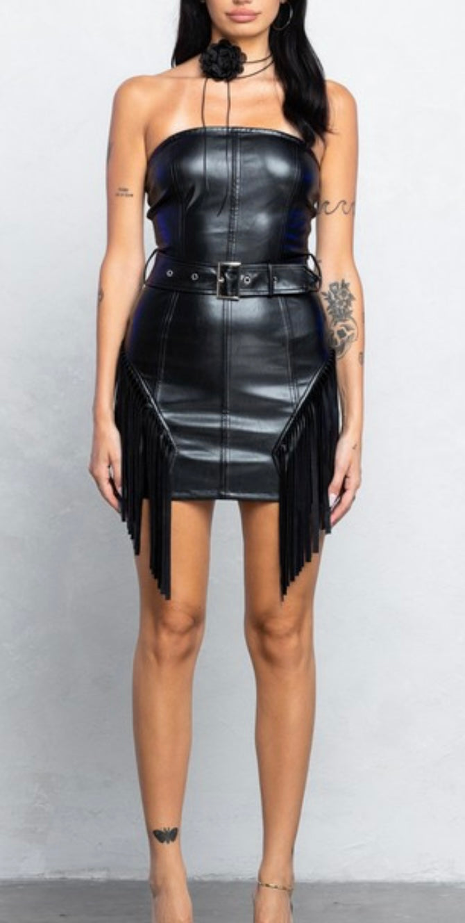 No Hold’em Fringe Dress (Sale)