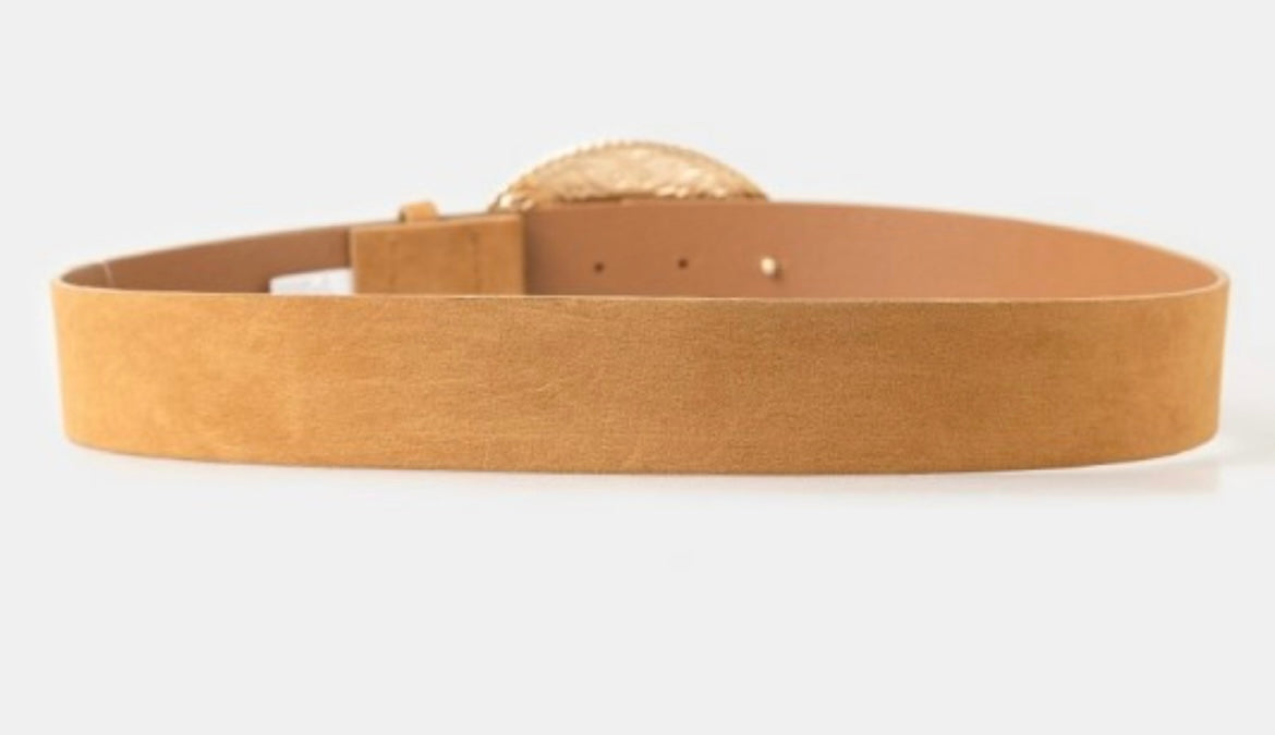 Ride along horse buckle belt