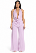 Lavender Mesh Pants Set