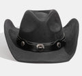Black Unisex Fleet Rodeo Hat