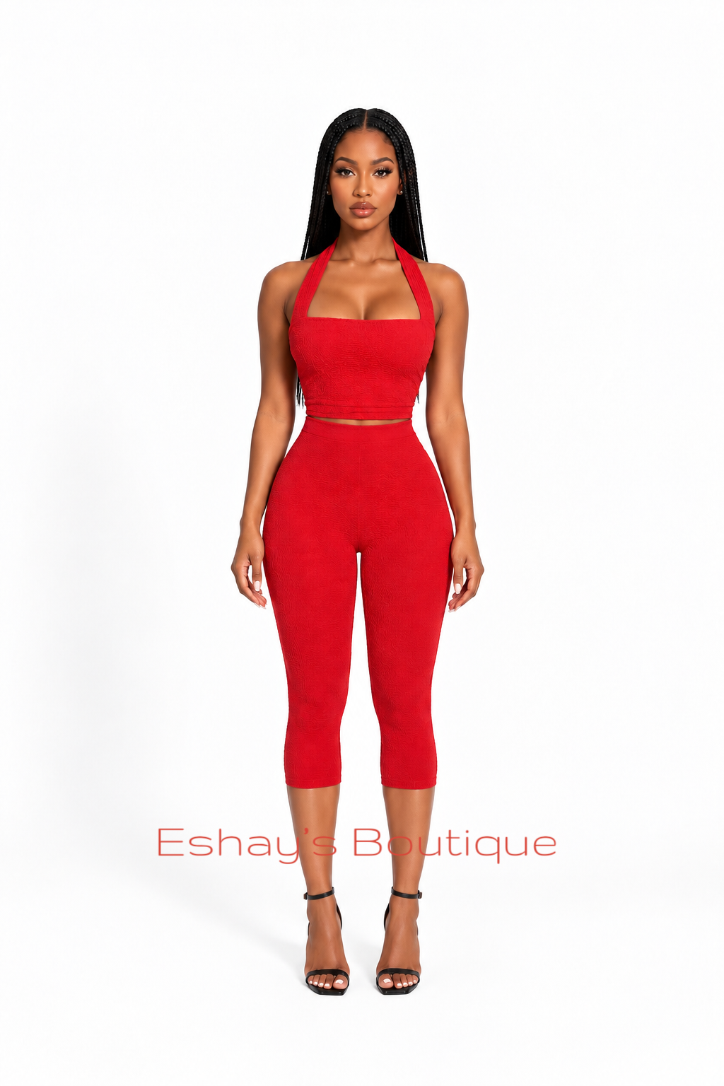 Cherry bomb capri set