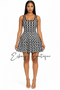 Cluelessly Me Knit Mini Dress (IS)