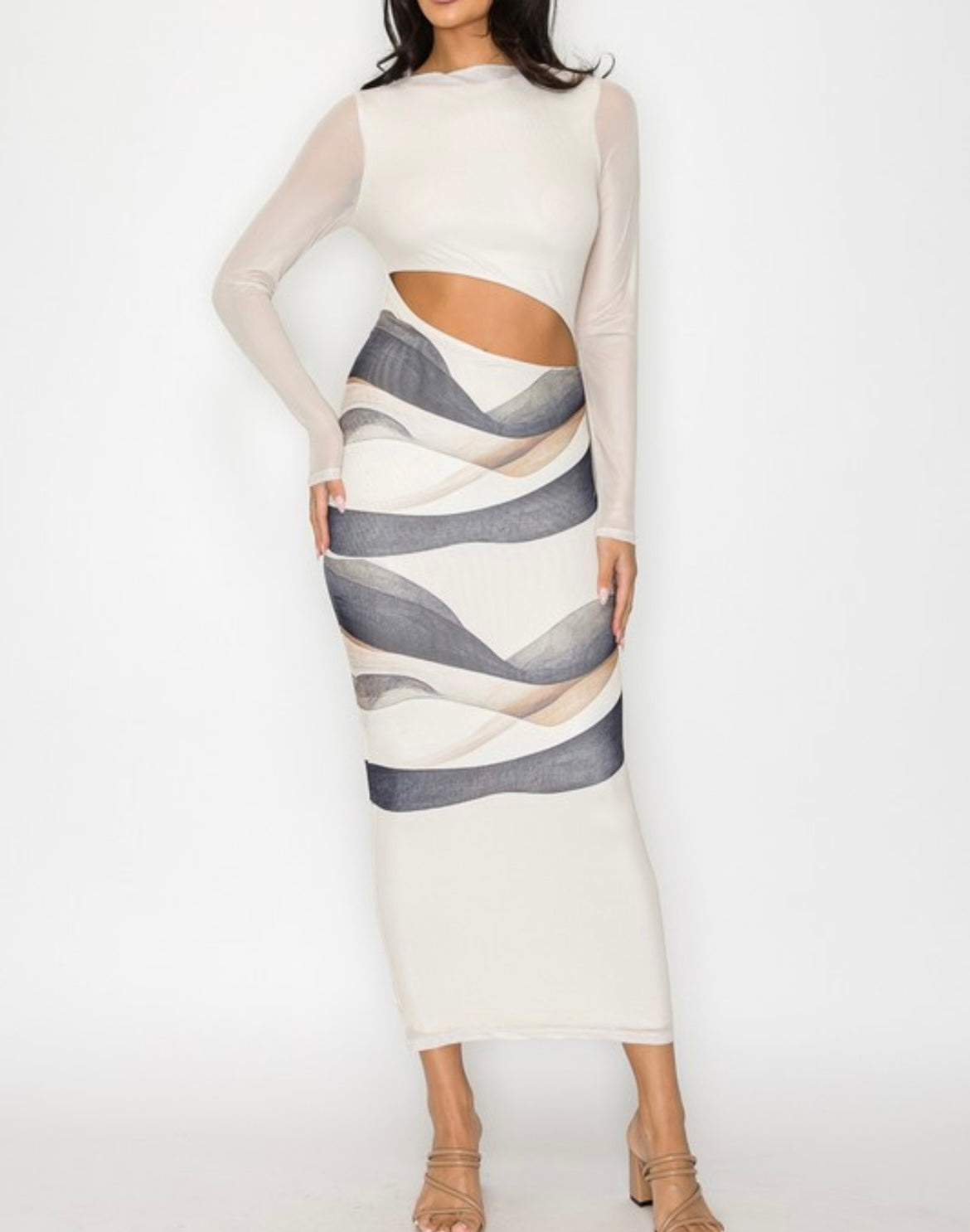 The Essence Of It All Midi Dress