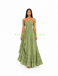 Unforgettable Maxi Dress (Olive) IS