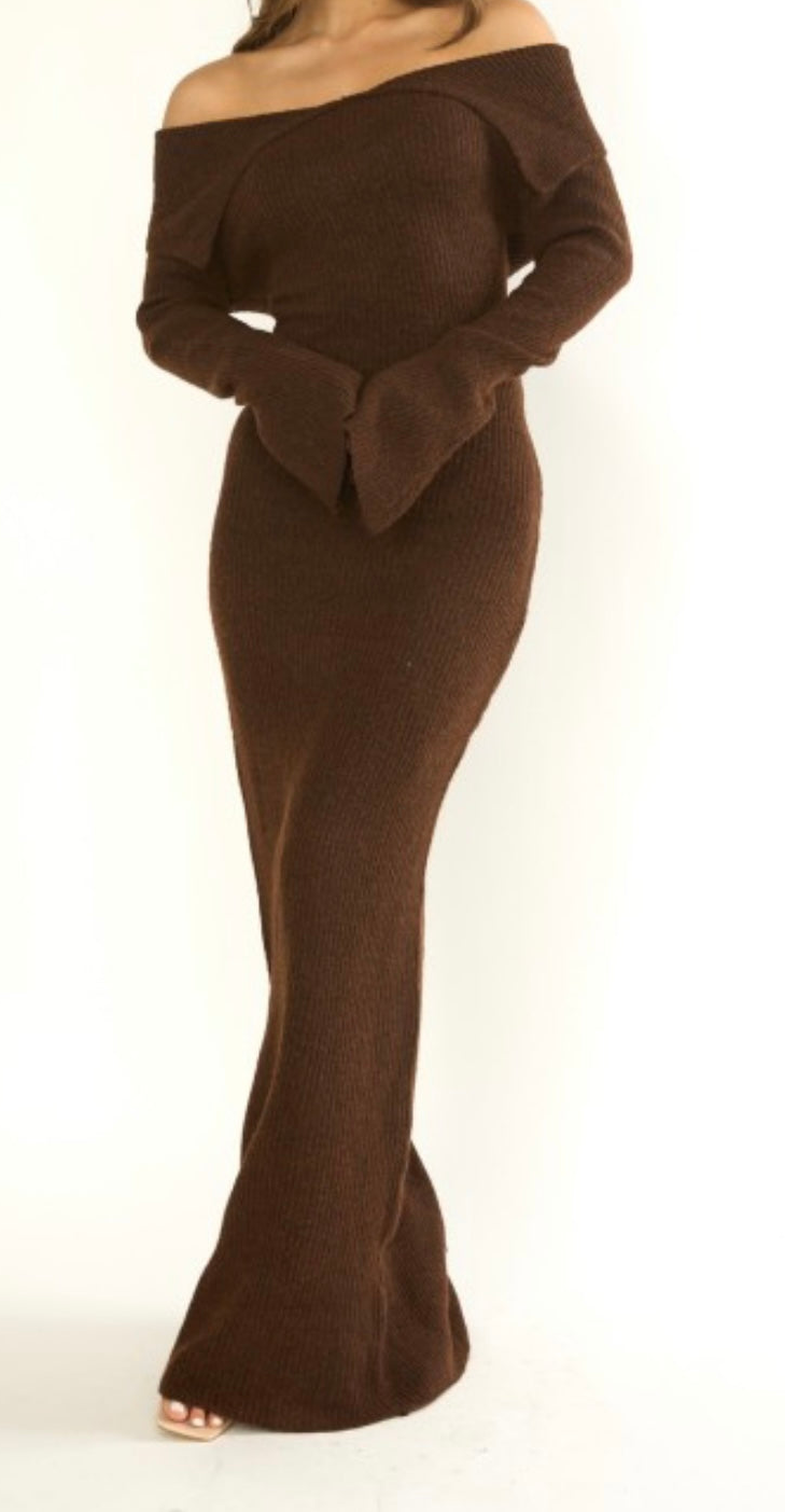 Hersey Knit Maxi Dress