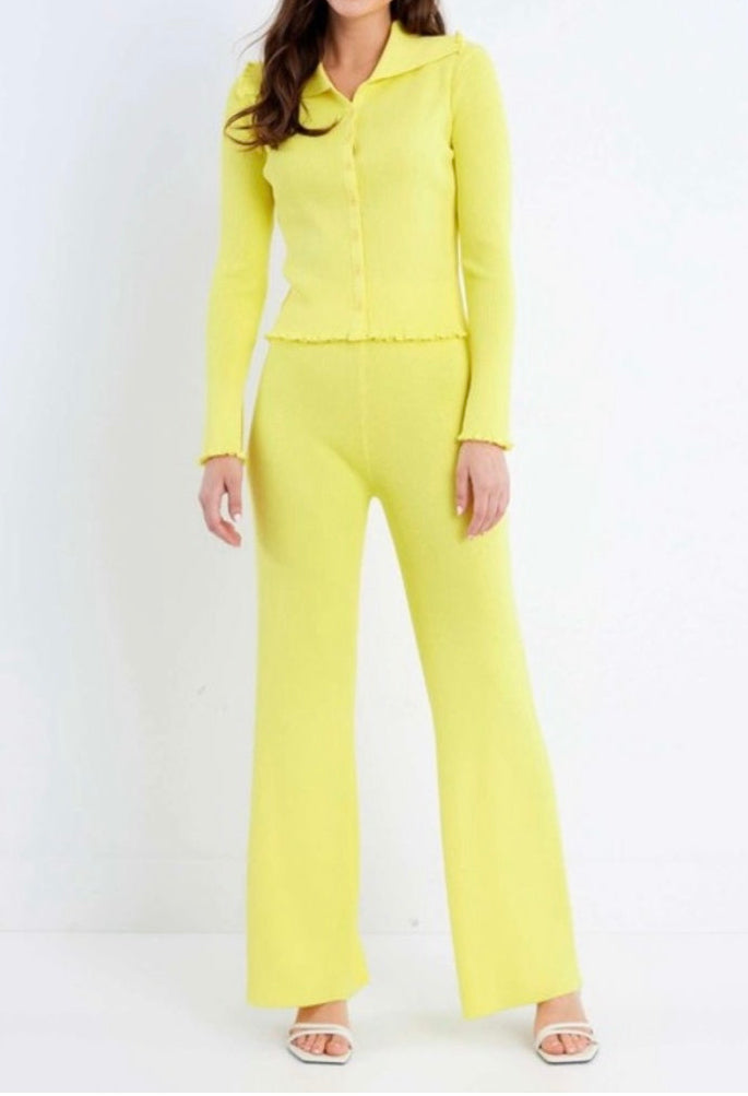 Banana Knit Set