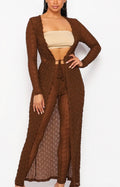 Novva Two Piece Set Brown