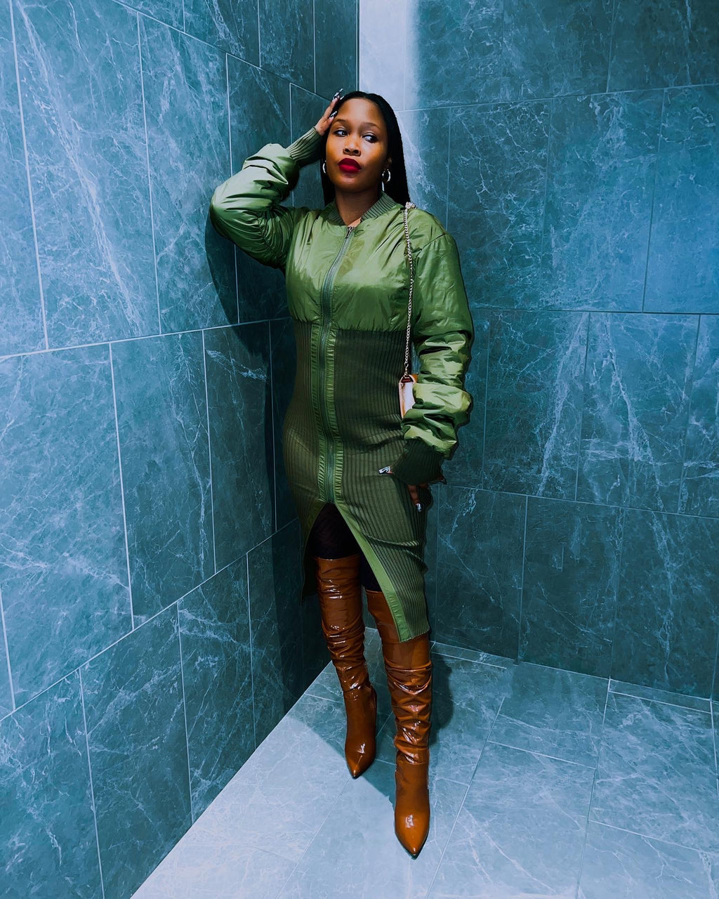 Rambo Utility Puffer Dress